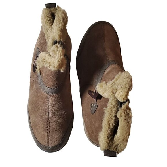 Easy Spirit Explore 24 Brown Ankle Boots NIB - Picture 2 of 5